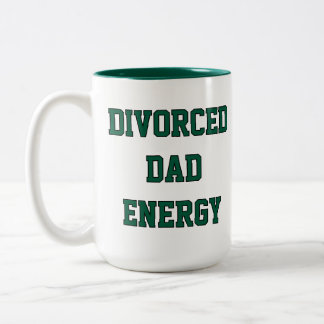 2 Couleurs Tasse Énergie Papa Divorcé