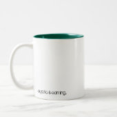 2 Couleurs Tasse énigmatique (Gauche)