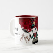 2 Couleurs Tasse Énigme Folle (Devant gauche)