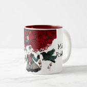2 Couleurs Tasse Énigme Folle (Devant droit)