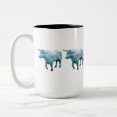 2 Couleurs Tasse "enracinée" de 15 onces (Gauche)