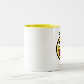 2 Couleurs Tasse épique de visage (Centre)