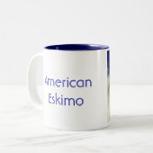 2 Couleurs Tasse esquimaude américaine (Devant gauche)