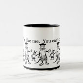 2 Couleurs Tasse étrange d'animaux (Centre)