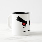 2 Couleurs Tasse fâchée (Devant gauche)