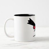 2 Couleurs Tasse fâchée (Gauche)