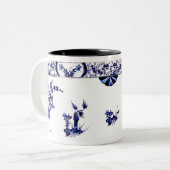 2 Couleurs Tasse Faience (Devant gauche)