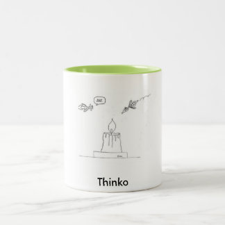 2 Couleurs Tasse faite sur commande avec l'image et le texte