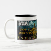 2 Couleurs Tasse faite sur commande de Coffe d'UT (Gauche)