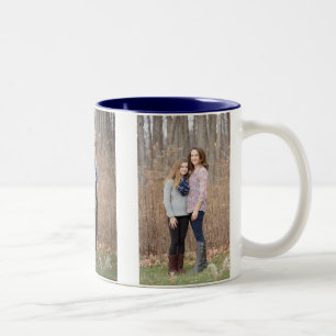 2 Couleurs Tasse faite sur commande de photo - persoanlize 3