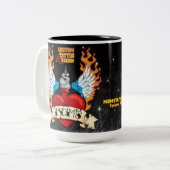 2 Couleurs TASSE faite sur commande du tatouage de la MAMAN (Devant gauche)