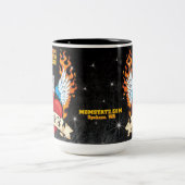2 Couleurs TASSE faite sur commande du tatouage de la MAMAN (Centre)