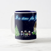 2 Couleurs Tasse faite sur commande pour le vin (Devant gauche)