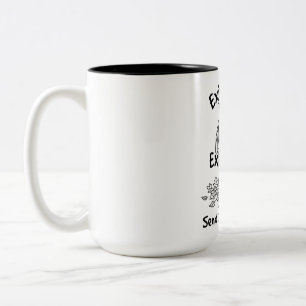 2 Couleurs Tasse fantaisiste à deux tons pour les amateurs de