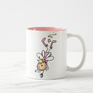 2 Couleurs Tasse Fée des Dents au Travail
