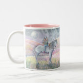 2 Couleurs Tasse Fée Licorne des Collines de l'Enchantement (Gauche)