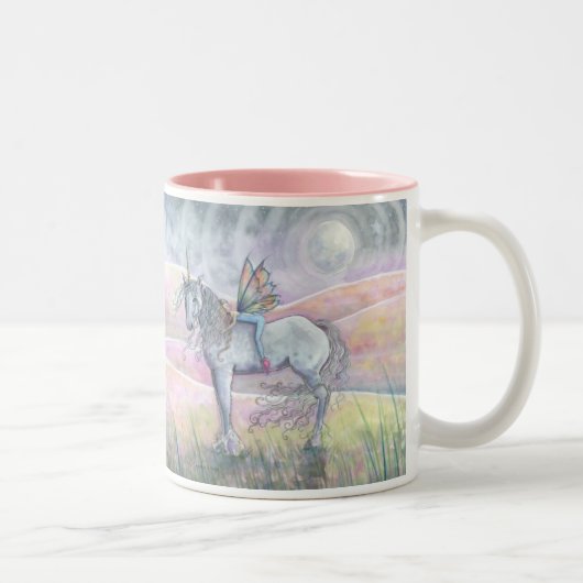 2 Couleurs Tasse Fée Licorne des Collines de l'Enchantement (Droit)