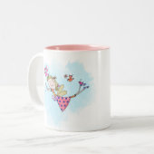 2 Couleurs Tasse féerique (Devant gauche)