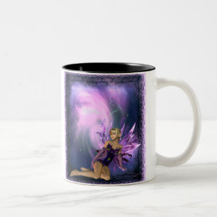 2 Couleurs Tasse féerique pourpre