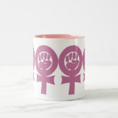2 Couleurs Tasse féministe (Centre)