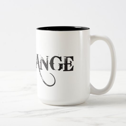 2 Couleurs Tasse fermière de poulet (Droit)