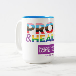 2 Couleurs Tasse Fier & En bonne santé
