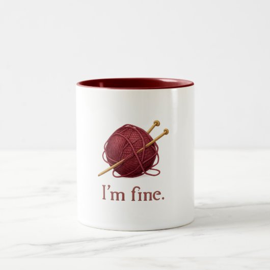 2 Couleurs Tasse - Fil (Centre)