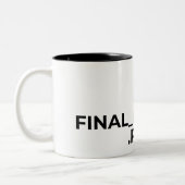 2 Couleurs Tasse Final Final V2 PDF Drôle pour Graphiste (Gauche)