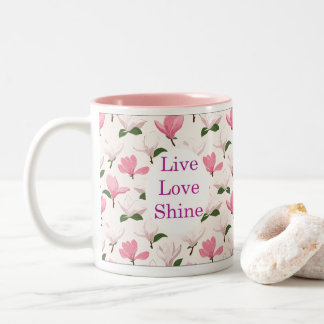 2 Couleurs Tasse Fleurs d'Espoir