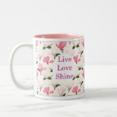 2 Couleurs Tasse Fleurs d'Espoir (Gauche)