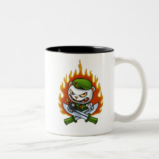 2 Couleurs Tasse Flippy de tatouage de flamme