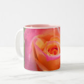 2 Couleurs Tasse florale (Devant gauche)