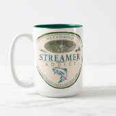 2 Couleurs Tasse Flyfishing d'intoxiqué de flamme (Gauche)