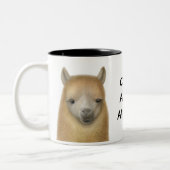2 Couleurs Tasse folle d'alpaga (Gauche)