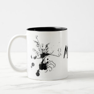 2 Couleurs Tasse folle de maman