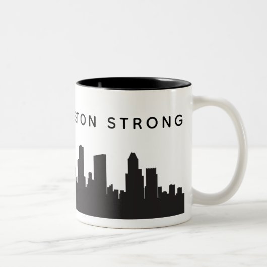 2 Couleurs Tasse forte de Houston (Droit)