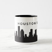 2 Couleurs Tasse forte de Houston (Centre)