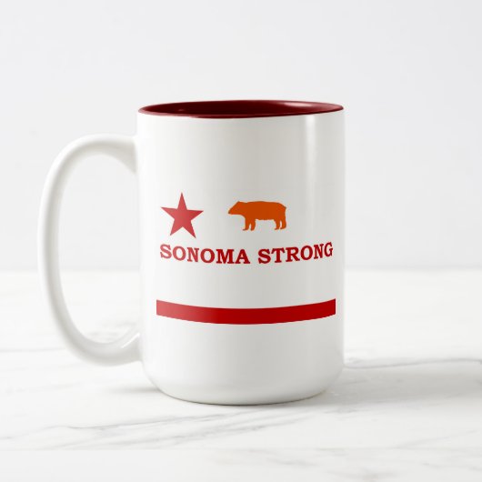 2 Couleurs Tasse forte de Sonoma (Gauche)
