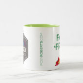 2 Couleurs Tasse fraîche de ferme organique (Centre)