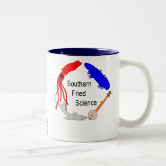 2 Couleurs Tasse frite du sud de la Science