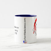 2 Couleurs Tasse frite du sud de la Science (Centre)