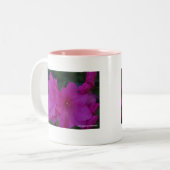 2 Couleurs Tasse fuchsia d'azalées (Devant gauche)
