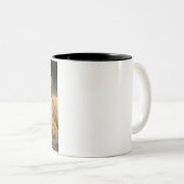 2 Couleurs Tasse gauchère de tigre (Devant droit)