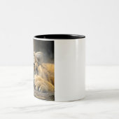 2 Couleurs Tasse gauchère de tigre (Centre)