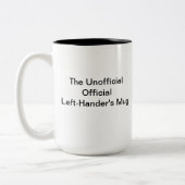 2 Couleurs Tasse gauchère officielle officieuse (Gauche)