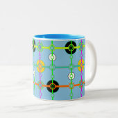 2 Couleurs Tasse Geo Future (Devant droit)