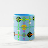 2 Couleurs Tasse Geo Future (Centre)