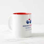 2 Couleurs Tasse Giving Tuesday (Devant gauche)