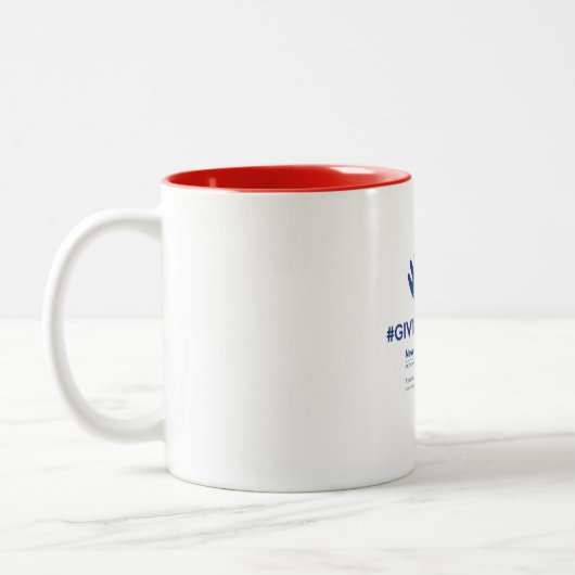 2 Couleurs Tasse Giving Tuesday (Gauche)