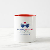 2 Couleurs Tasse Giving Tuesday (Centre)